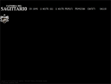 Tablet Screenshot of fattoriadelsagittario.com